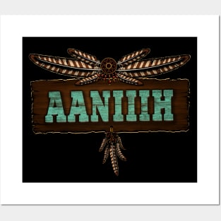 Aaniiih People (Gros Ventre) Posters and Art